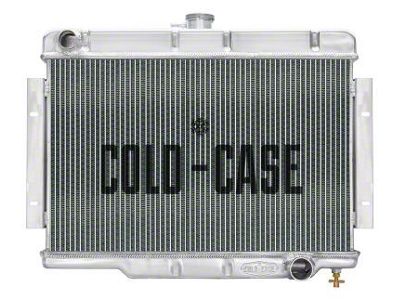COLD-CASE Radiators Aluminum Performance Radiator with Dual 12-Inch Fans (76-85 Jeep CJ7 w/ V8 Swap)