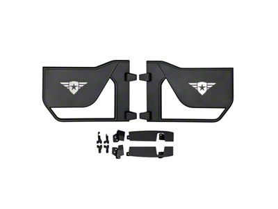 Combat Off Road Mission Tube Doors; Front (21-25 Bronco 4-Door)