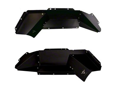 Combat Off Road Battle Ready Aluminum Inner Fender Kit; Rear (20-25 Jeep Gladiator JT)