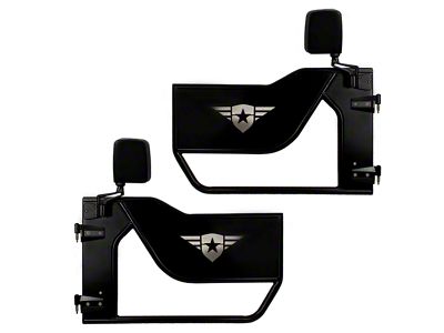 Combat Off Road Mission Tube Doors; Rear (20-25 Jeep Gladiator JT)