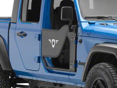 Combat Off Road Mission Tube Doors; Front (20-25 Jeep Gladiator JT)