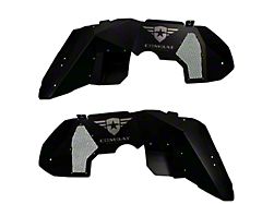 Combat Off Road Battle Ready Aluminum Inner Fender Kit; Front (18-24 Jeep Wrangler JL)