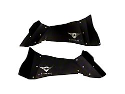 Combat Off Road Battle Ready Aluminum Inner Fender Kit; Rear (07-18 Jeep Wrangler JK)