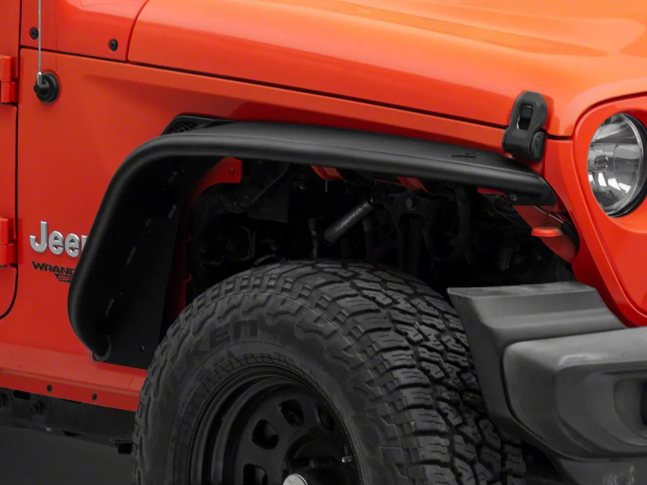 Mopar Jeep Wrangler Fender; Front Right 68029992AC (07-18 Jeep