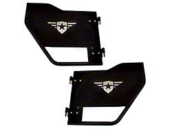 Combat Off Road Mission Tube Doors; Rear (18-24 Jeep Wrangler JL 4-Door)