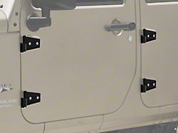RedRock Replacement Body Side and Exterior Door Hinges (07-18 Jeep Wrangler JK 4-Door)