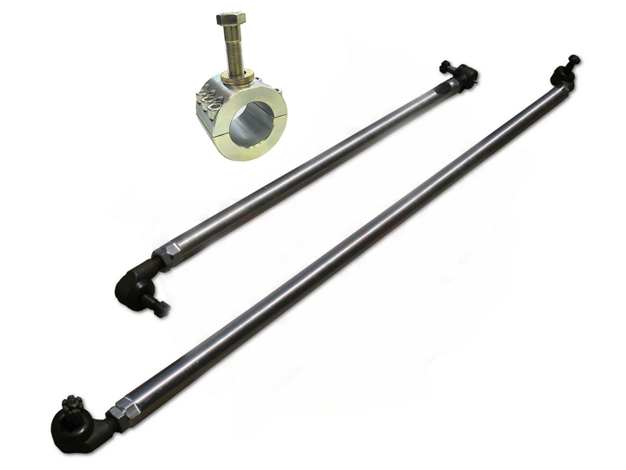 JK ラングラー RPM 1ton タイロッド、ドラッグリンク セット JKラングラー用 1ton RPMタイロッド RPM Steering JK 1-Ton Aluminum