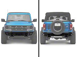 Barricade HD Tubular Front and Rear Bumpers (21-26 Bronco, Excluding Raptor)