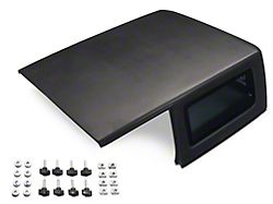 One-Piece Hard Top with RedRock Hard Top Quick Removal Fastener Kit; Black (07-18 Jeep Wrangler JK 2-Door)