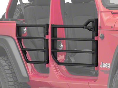 Barricade Tubular Adventure Doors; Front and Rear (18-25 Jeep Wrangler JL 4-Door)
