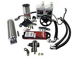 PSC Motorsports BIG BORE XD Steering Gearbox and Complete High Performance Power Steering Pump Kit (12-18 3.6L Jeep Wrangler JK)