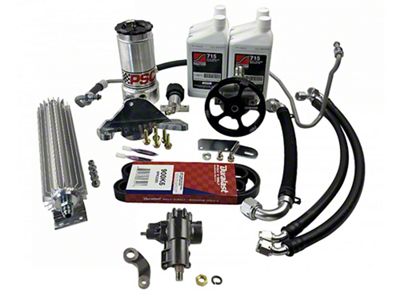 PSC Motorsports BIG BORE XD Steering Gearbox and Complete High Performance Power Steering Pump Kit (12-18 3.6L Jeep Wrangler JK)