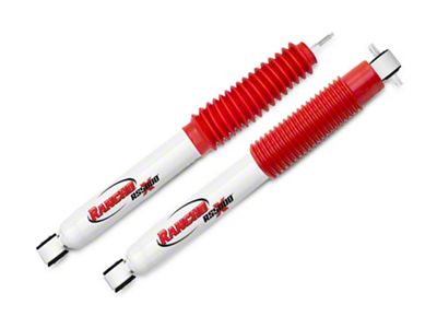 Rancho RS5000X Front and Rear Shocks for 0 to 2-Inch Lift (07-18 Jeep Wrangler JK)