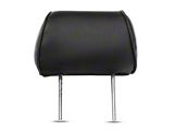 Corbeau Headrest for Corbeau Baja Bench Seat Only; Black Vinyl (Universal; Some Adaptation May Be Required)