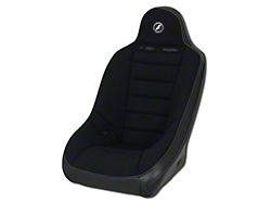 Corbeau Baja Ultra Wide Suspension Seat; Black Vinyl/Cloth (Universal; Some Adaptation May Be Required)