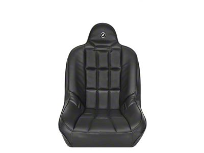 Corbeau Baja SS Suspension Seat; Black Vinyl (Universal; Some Adaptation May Be Required)