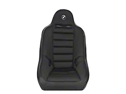 Corbeau Baja Ultra Suspension Seat; Black Vinyl/Cloth (Universal; Some Adaptation May Be Required)