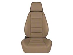 Corbeau Sport Reclining Seats with Seat Heater; Spice Vinyl; Pair (Universal; Some Adaptation May Be Required)