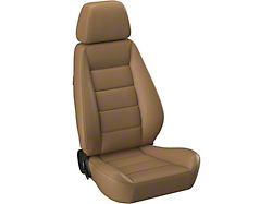 Corbeau Sport Reclining Seats with Seat Heater; Spice Vinyl; Pair (Universal; Some Adaptation May Be Required)