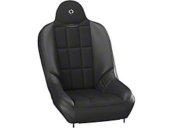 Corbeau Baja SS Suspension Seats with Double Locking Seat Brackets; Black Vinyl/Cloth (11-18 Jeep Wrangler JK 2-Door)