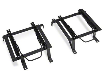 Corbeau Double Locking Seat Brackets for Corbeau Seats Only; Driver and Passenger Side (18-25 Jeep Wrangler JL)