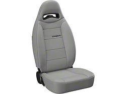 Corbeau Moab Reclining Seats with Double Locking Seat Brackets; Gray Vinyl (11-18 Jeep Wrangler JK 2-Door)