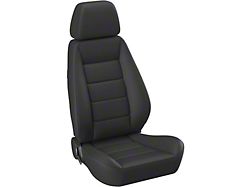 Corbeau Sport Reclining Seats with Double Locking Seat Brackets; Black Neoprene (07-10 Jeep Wrangler JK 2-Door; 07-14 Jeep Wrangler JK 4-Door)