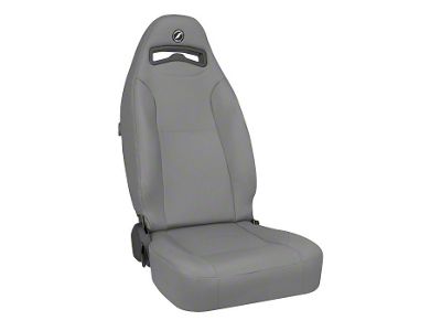 Corbeau Moab; Gray Vinyl; Pair (87-22 Jeep Wrangler YJ, TJ, JK & JL)
