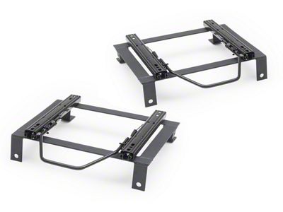 Corbeau Double Locking Seat Brackets for Corbeau Seats Only; Driver and Passenger Side (91-95 Jeep Wrangler YJ)