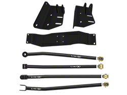 Camp Series Adjustable Front Upper and Lower Heavy Duty Long Arm Upgrade Kit (86-01 Jeep Cherokee XJ)