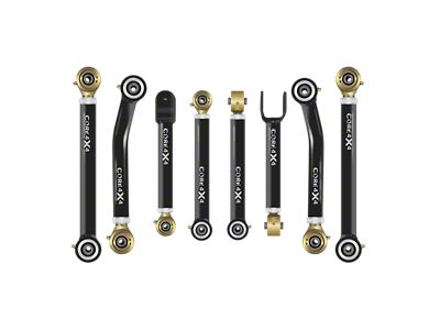 Core 4x4 Crawl Series Adjustable Front and Rear Control Arms (93-98 Jeep Grand Cherokee ZJ)
