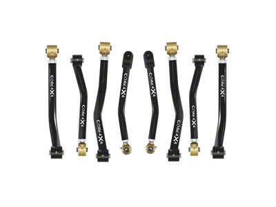 Core 4x4 Crawl Series Adjustable Front and Rear Control Arms (18-25 Jeep Wrangler JL)