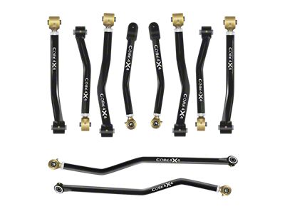 Core 4x4 Crawl Series Adjustable Upper and Lower Control Arm and Track Bar Kit (18-25 Jeep Wrangler JL)
