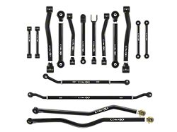 Cruise Series Adjustable Upper and Lower Control Arm, Track Bar, 2.5-Ton Steering and End Link Kit (07-18 Jeep Wrangler JK)