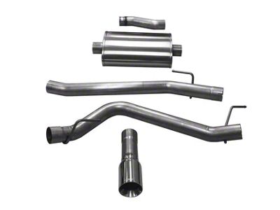 Corsa Performance Sport Single Exhaust System with Polished Tip; Side Exit (20-25 3.6L Jeep Gladiator JT)