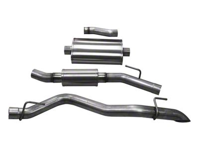 Corsa Performance Touring Single Exhaust System; Turn Down (20-25 3.6L Jeep Gladiator JT)