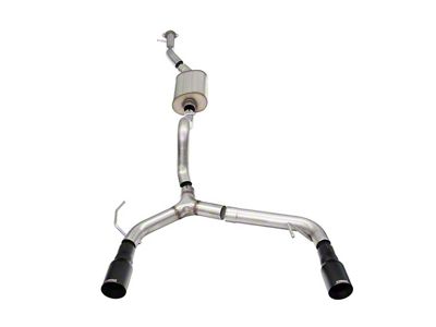 Corsa Performance Sport Cat-Back Exhaust with Black Tips (21-25 2.3L EcoBoost Bronco 4-Door)