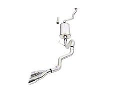 Corsa Performance Sport Single Exhaust System with Polished Tips; Side Exit (24-26 Tacoma w/o Leaf Springs)