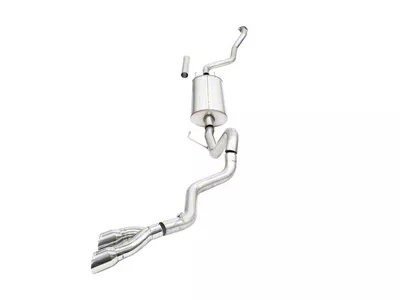 Corsa Performance Sport Single Exhaust System with Polished Tips; Side Exit (24-26 Tacoma w/o Leaf Springs)