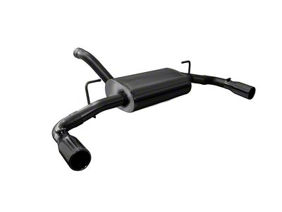 Corsa Performance Sport Axle-Back Exhaust with Black Tips (18-25 3.6L Jeep Wrangler JL)