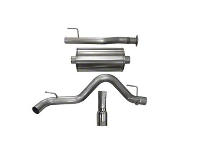 Corsa Performance Sport Single Exhaust System with Polished Tip; Side Exit (16-23 3.5L Tacoma)