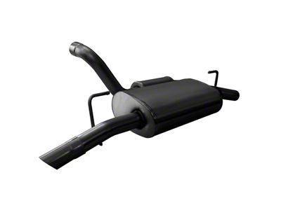 Corsa Performance Touring Axle-Back Exhaust with Black Turn Down Tips (18-25 3.6L Jeep Wrangler JL)
