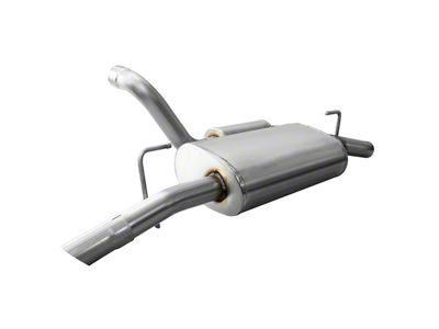 Corsa Performance Touring Axle-Back Exhaust with Polished Turn Down Tips (18-25 3.6L Jeep Wrangler JL)