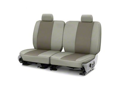 Covercraft Precision Fit Seat Covers Endura Custom Third Row Seat Cover; Charcoal/Silver (10-24 4Runner w/ Third Row Seats)