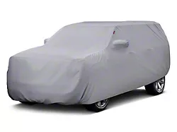 Covercraft Custom Car Covers Form-Fit Car Cover; Silver Gray (19-24 4Runner TRD Pro w/ Roof Rack)