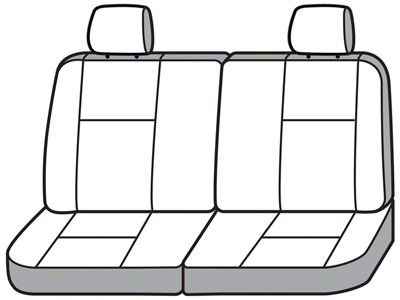 Covercraft Seat Saver Polycotton Custom Third Row Seat Cover; Wet Sand (04-09 4Runner w/ Third Row Seats)
