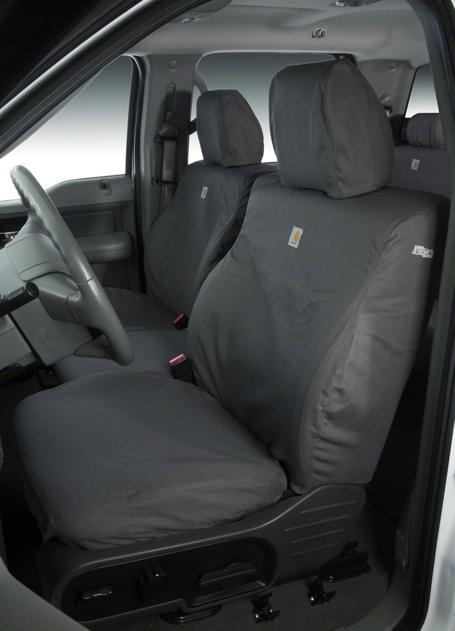 Covercraft SeatSaver Second Row Seat Cover Carhartt Gravel 10 24 4Runner w Third Row Seats