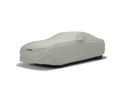 Covercraft Custom Car Covers 3-Layer Moderate Climate Car Cover; Gray (21-25 Bronco 4-Door w/ Hard Top & Roof Rack, Excluding Raptor)
