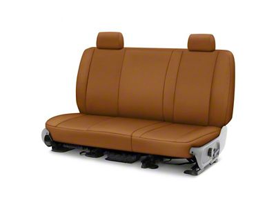 Covercraft Carhartt PrecisionFit Custom Second Row Seat Covers; Brown (21-25 Bronco 4-Door w/o Fold-Down Armrest)