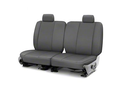 Covercraft Carhartt PrecisionFit Custom Second Row Seat Covers; Gravel (21-25 Bronco 2-Door)